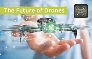 Motiv Future of Drones – Rückseite Ausweiskarte