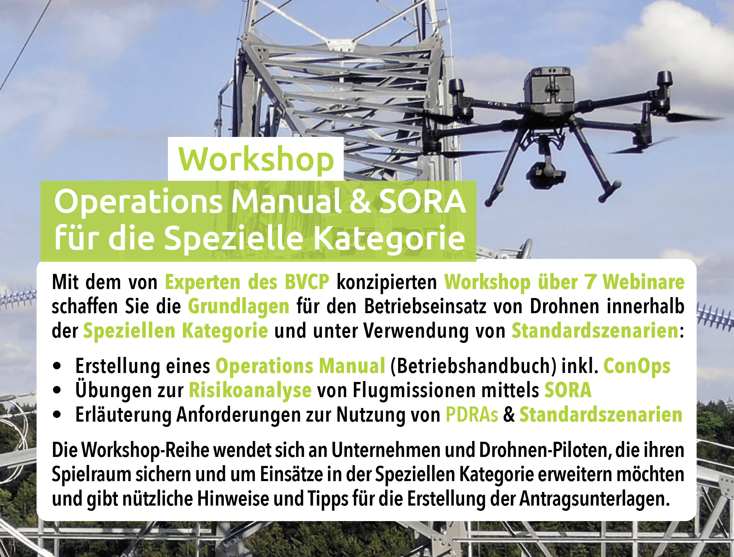 Inhalte Workshop Operations Manual & SORA