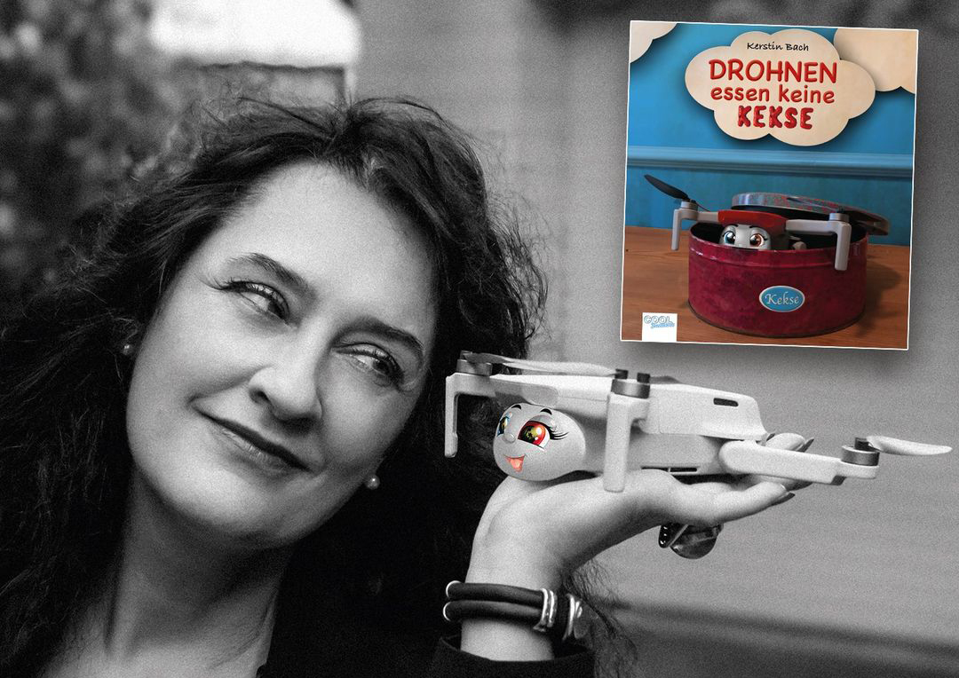 Autorin Kerstin Bach "Drohnen essen keine Kekse"